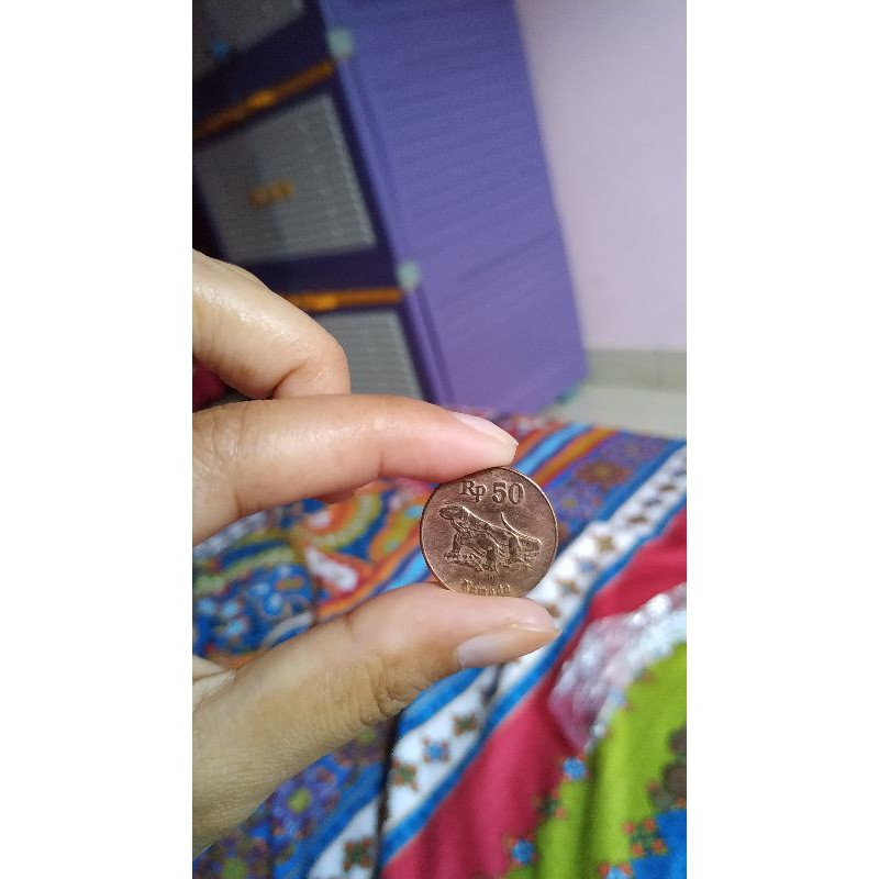 koin Rp.50 komodo