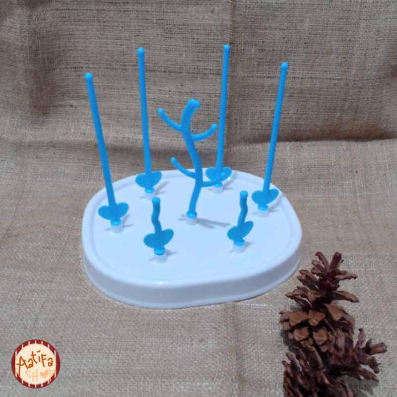 Drying Rack with Cover, Rak Botol dengan Penutup, Rak Pengering Botol Bayi
