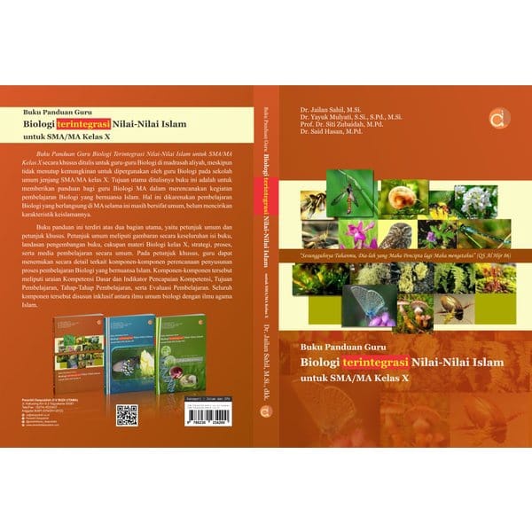 Buku Panduan Guru Biologi Terintegrasi Nilai-Nilai Islam Untuk SMA/MA Kelas X Jailan Sahil Tahun 2021-1