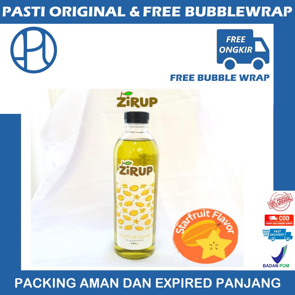 ZIRUP Minuman Sirup Rasa BELIMBING STARFRUIT FLAVOR 630ML