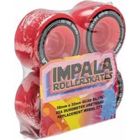 Impala Replment Wheel 4 pack Red / Jual Roda Roller Skate