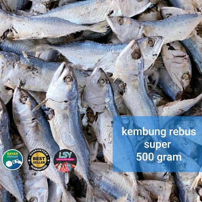 

Hot Sale - ikan asin kembung rebus 500gr