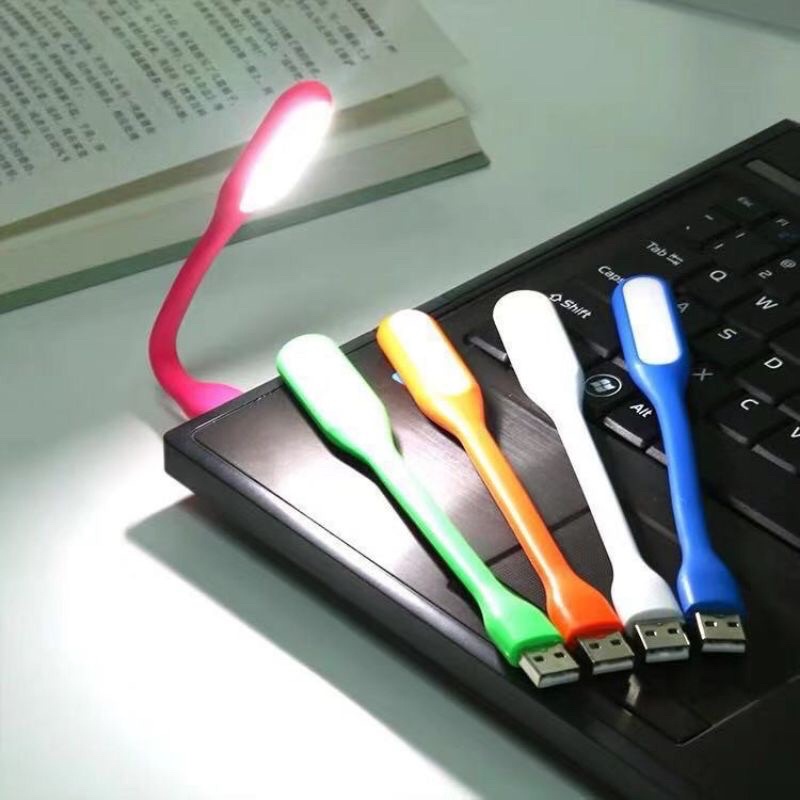 Lampu USB LED Putih Tekuk Flexible / LED Stick Lamp Sikat Gigi Light / Lampu Baca USB /  Lampu Light Portable Belajar / Lampu Mini LED USB / Emergency Lamps Light