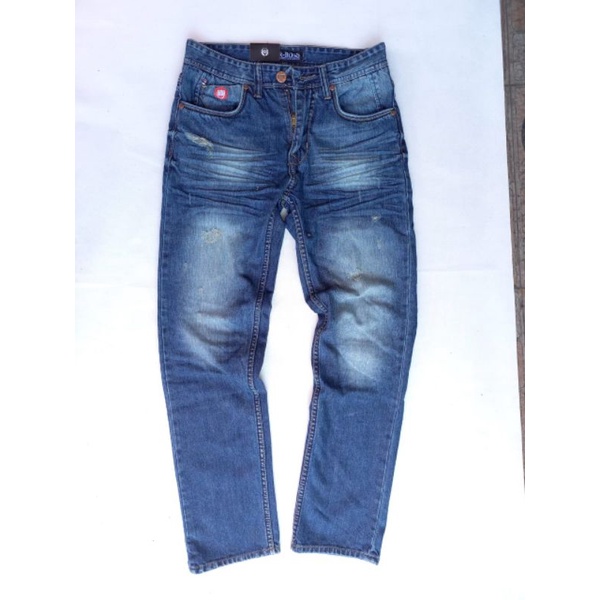 JEANS SOBEK PREMIUM/JEANS SOBEK TIDAK TEMBUS/CELANA JEANS PRIA/R BOSS DENIM