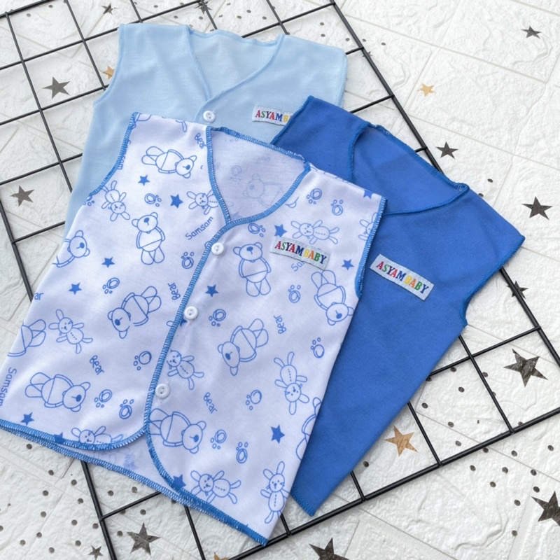 3 PCS Baju Bayi Baju Bayi Baru Lahir Baju Bayi Kutung  Pendek Baju Bayi Newborn Hampers Bayi Gift Hadiah Bayi Baru Lahir DNW BABY