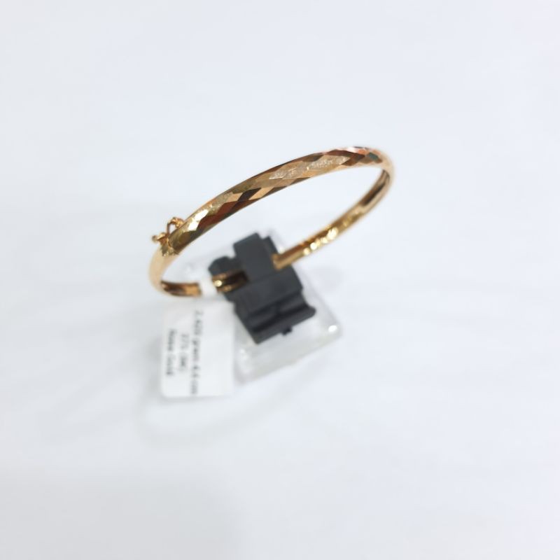 LMG ANAK GELANG EMAS BANGLE BANGKOK - 375 9K - ROSE GOLD