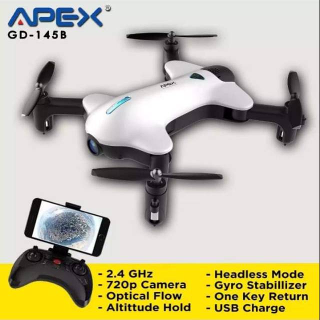 Batman DRONE APEX 720P Camera HD, Quadcopter Drone Mini
