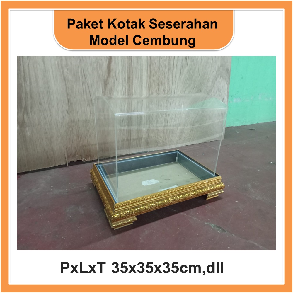 

Paket Kotak Seserahan Custom Model Cembung 8 Unit