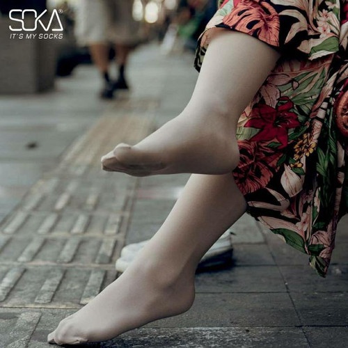 Kazarasock - Soka Socking Brown/S/M/L - Kaos Kaki Jempol Polos-Socking|Brown