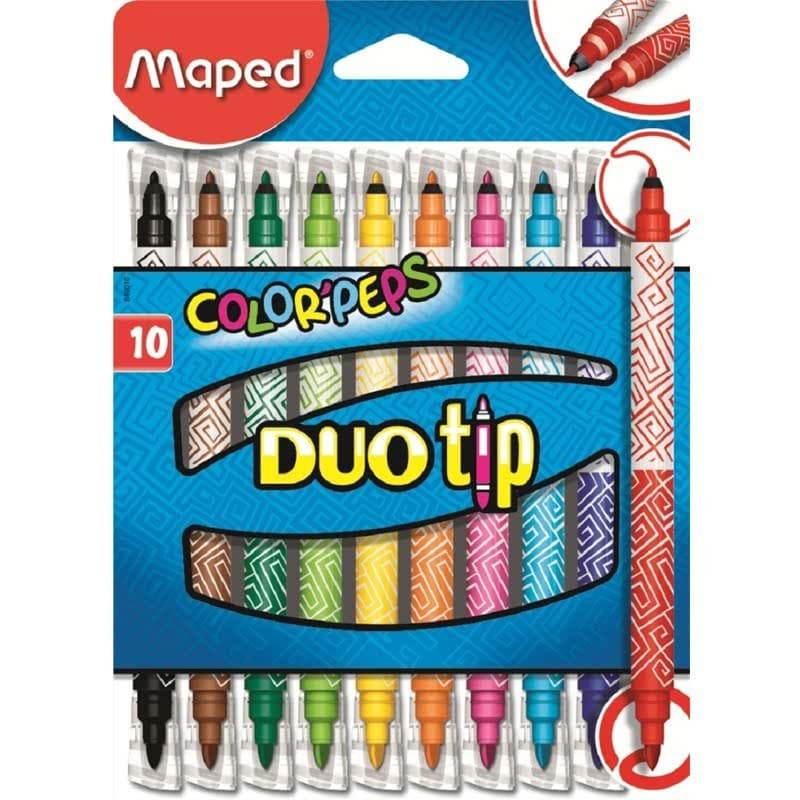 

Maped Felt Tips Duo set 10 - Cardboard