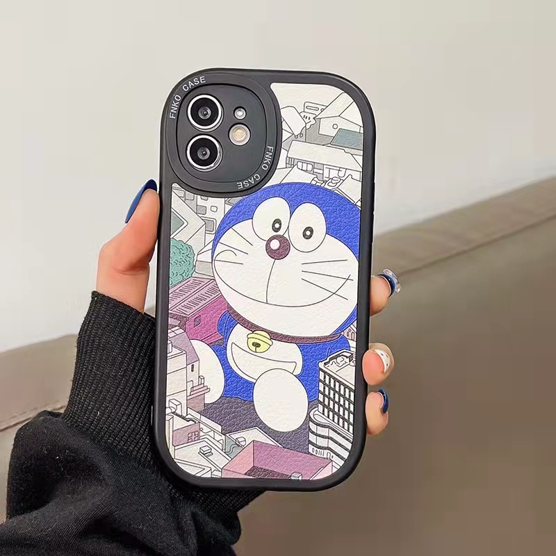 Soft Case TPU Motif Doraemon Untuk iPhone 13 13pro 13prm 11 7Plus 8Plus Xr XS 13 12pro Max