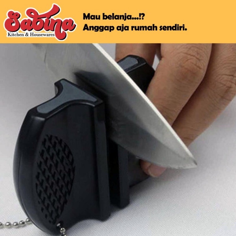 Pengasah Pisau Mini Portable Knife Sharpener - ONEUP