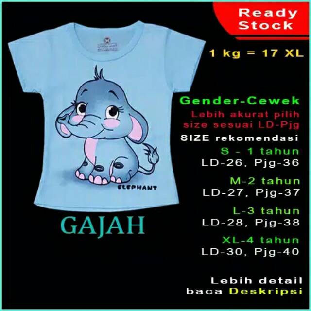 Kaos murah karakter kids