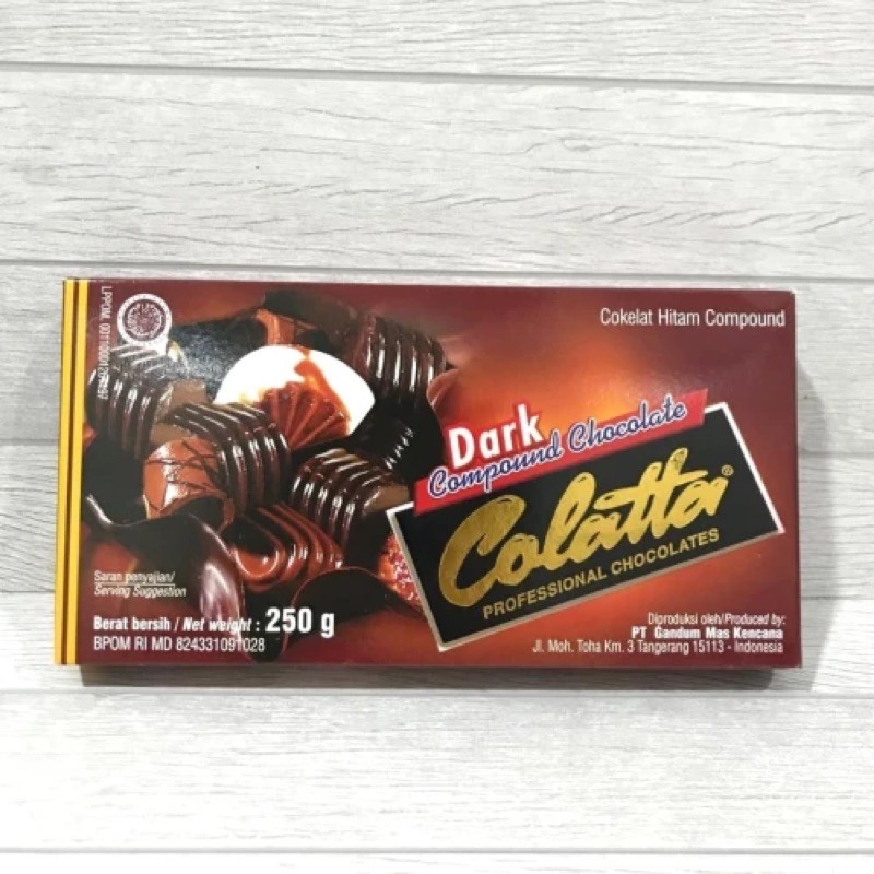 

Colatta dark 250gr