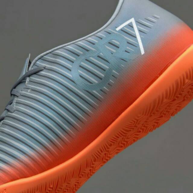 Sepatu futsal nike mercurialx victory VI CR7 IC COOLGREY/MTLC ORIGINAL 100% NEW 2017