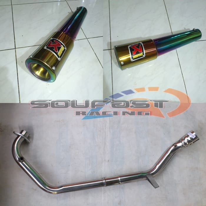 BARANG TERBAIK Knalpot Cbr150r K45,New Cbr150r Facelift,New Cb150r Akrapovic rainbow racing balapan