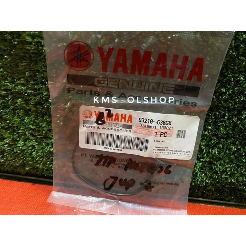 Karet O Ring Oring Sil Seal Tutup Keteng Sentrik / Rumah Water Pump Jupiter Z / Burhan Crypton Vega R / New Asli Yamaha 93210-638G6