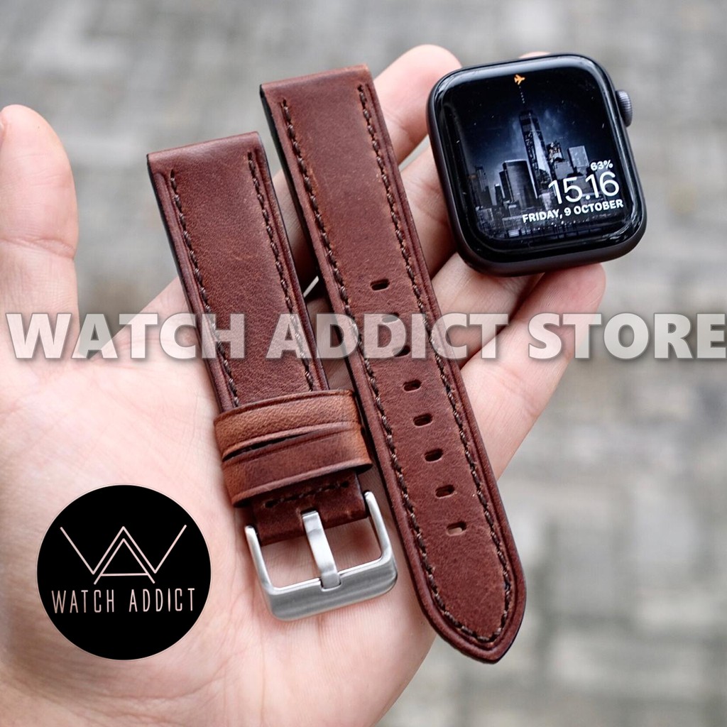 Strap Apple watch iWatch 2 3 4 5 6 Tali Jam IWO W46 T55 T500 44mm 42mm 38mm 40mm Samsung 22mm