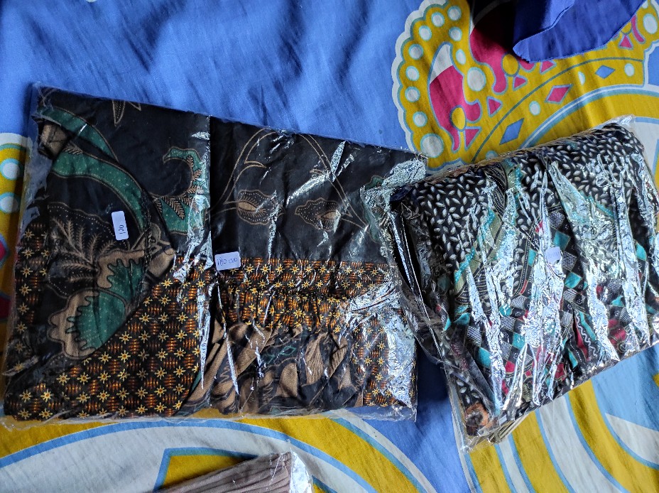 Baju Gamis Batik Wanita - Gamis Batik Jumbo - Gamis Batik Allsize - Gamis Syari