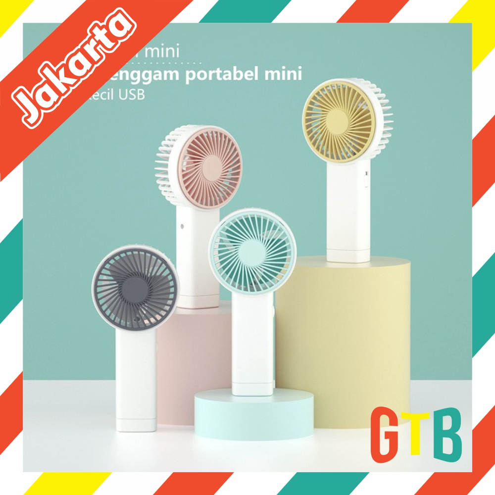 ❤GTB❤ KIPAS ANGIN MINI GENGGAM Cute / Kipas Lipat PORTABLE / Mini Fan R614 R618