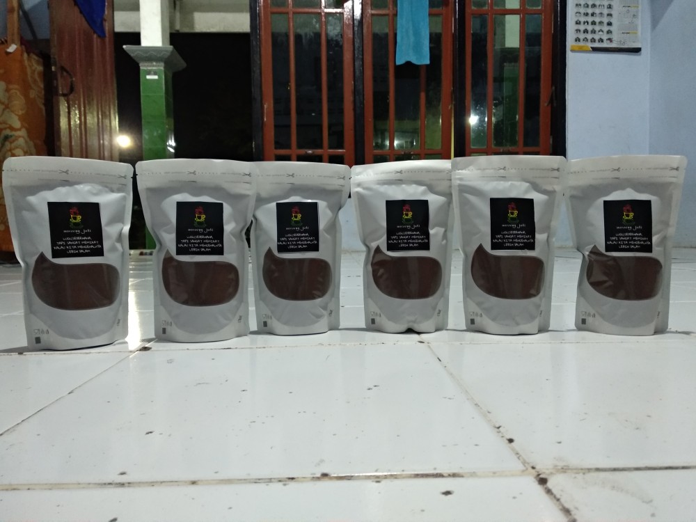Standing Pouch Window Transmetz 13 X 21 250gr / Plastik Snack / Kemasan Kopi / Plastik Window