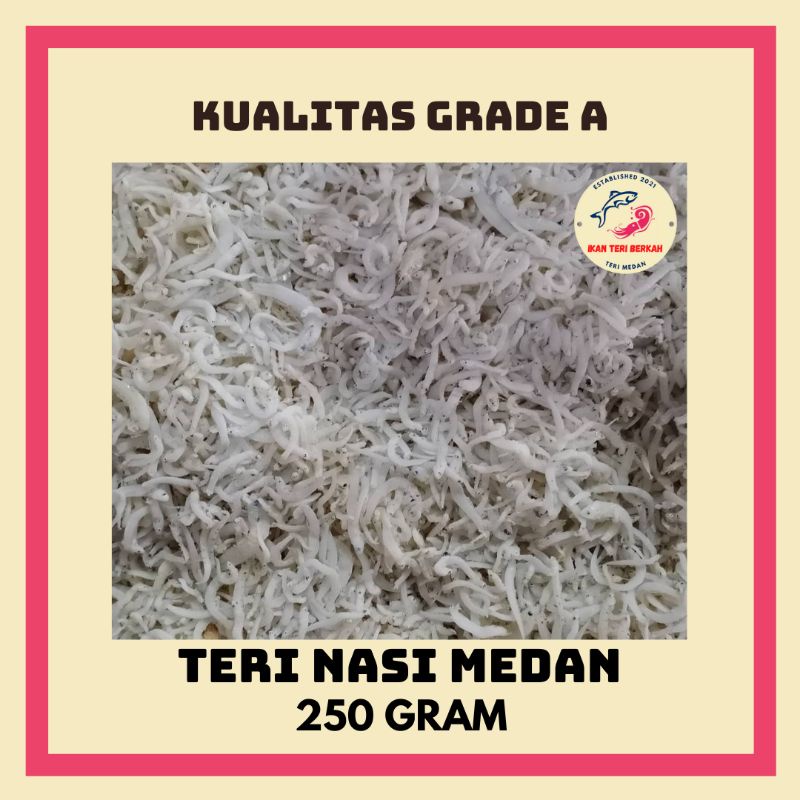 

Teri Nasi Medan 250gr / Ikan Teri Nasi Medan / Bestseller