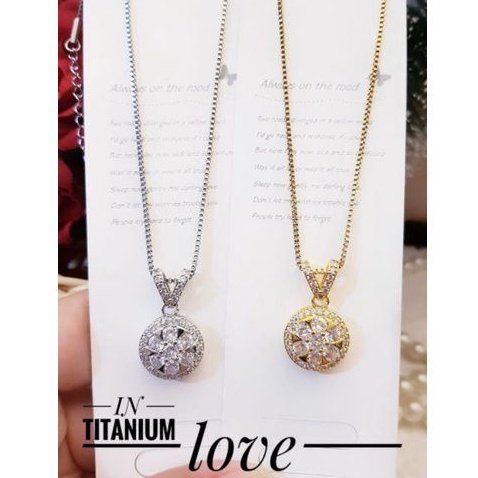 Titanium Kalung Wanita C7236