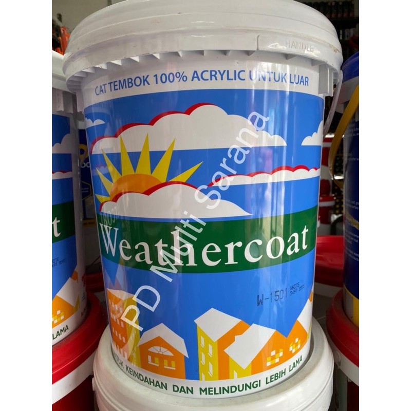 MOWILEX WEATHERCOAT W1501 PUTIH KEMASAN 20 LITER