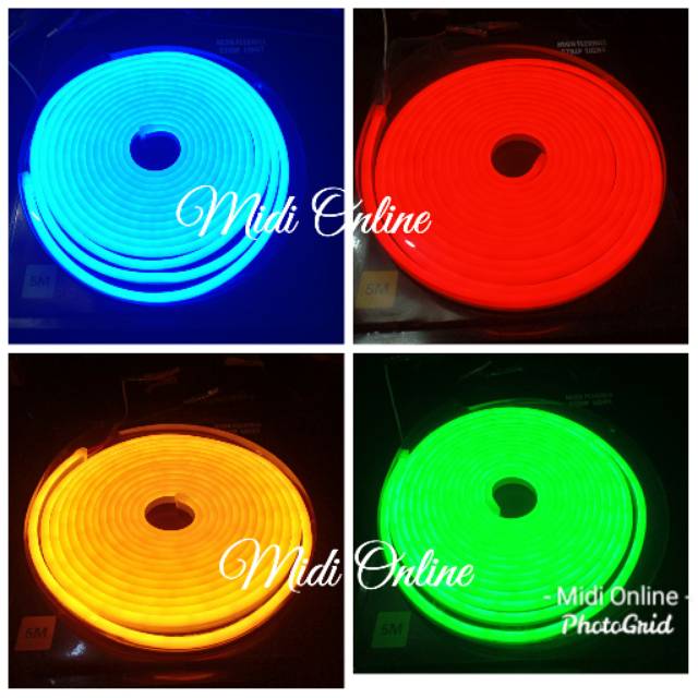 Lampu Led Fleksibel 5 Meter - Lampu Fleksibel 5Meter Waterproof - Lampu Roll 5 Meter