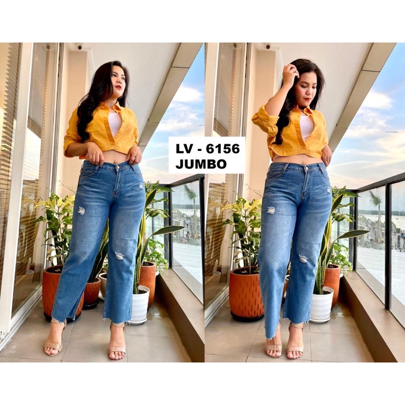 BARRE RIPPED JEANS (STANDAR 6153 || JUMBO 6156)