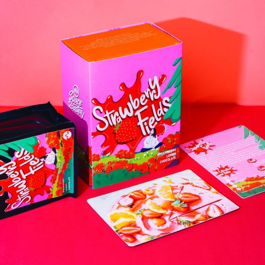 

[KODE AAJEI] Space Roastery Strawberry Fields Premium Blend Coffee Biji Kopi Indonesia 200 Gram