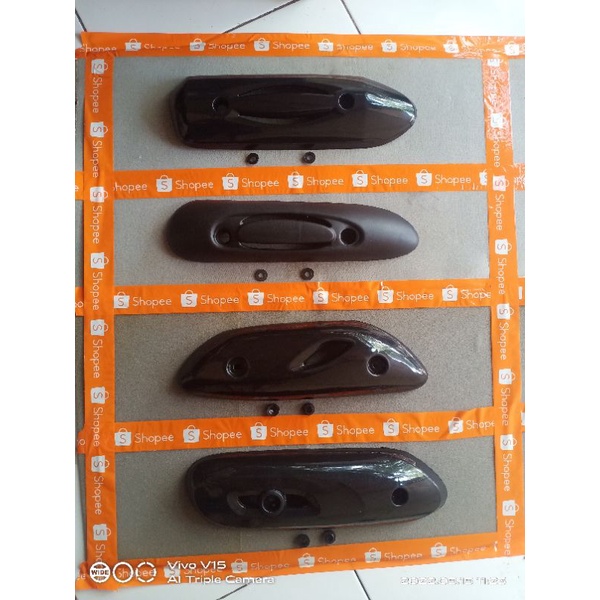TUTUP COVER TEMENG PELINDUNG  KNALPOT SCOOPY