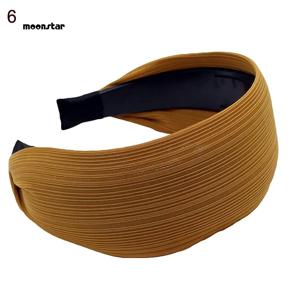 Jual Bandana Lebar Warna Polos untuk Aksesoris Rambut Wanita Terlaris