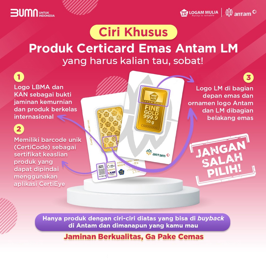 LM EMAS ANTAM 5 Gram, LOGAM MULIA TERBARU-4