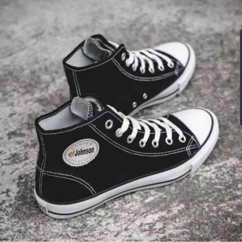 SEPATU JOHNSON BASIC HIGH ORIGINAL 100% - jhonson high - jonson / Sepatu Sekolah