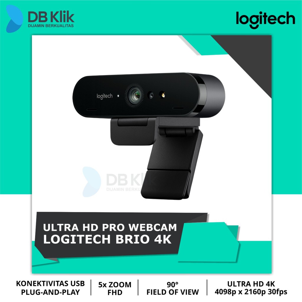 Webcam Logitech Brio 4K