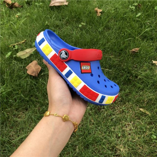 SANDAL Crocs anak Lego anak anak / kids-junior / crocs lego