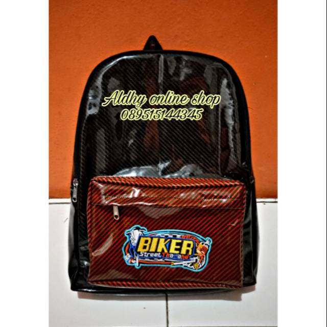 Tas biker karbon