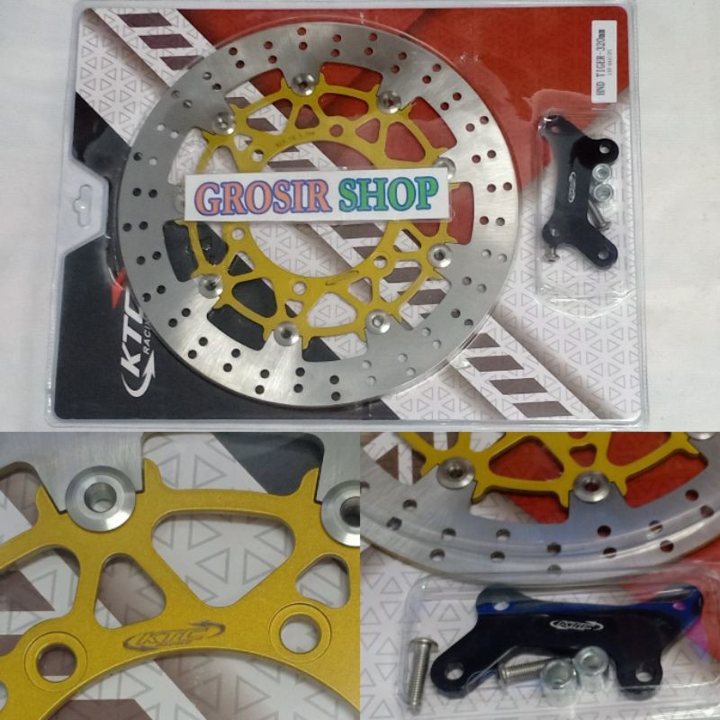 Disc brake KTC floating 320mm Tiger old cb 150r old verza / Disc depan KTC tiger cb150 Verza megapro
