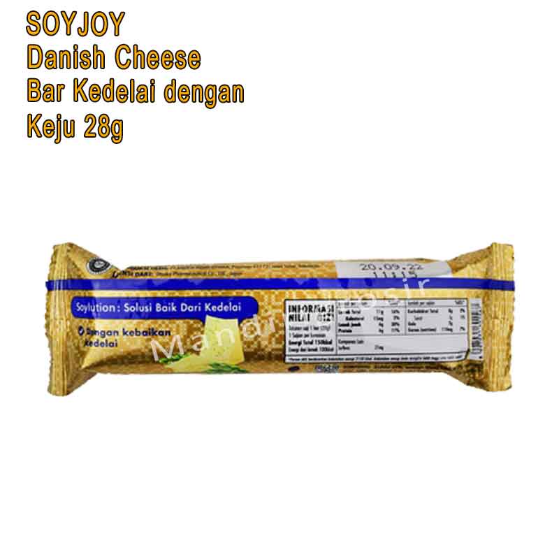 Bar Kedelai dengan Keju * SOYJOY * Danish Cheese * 28g