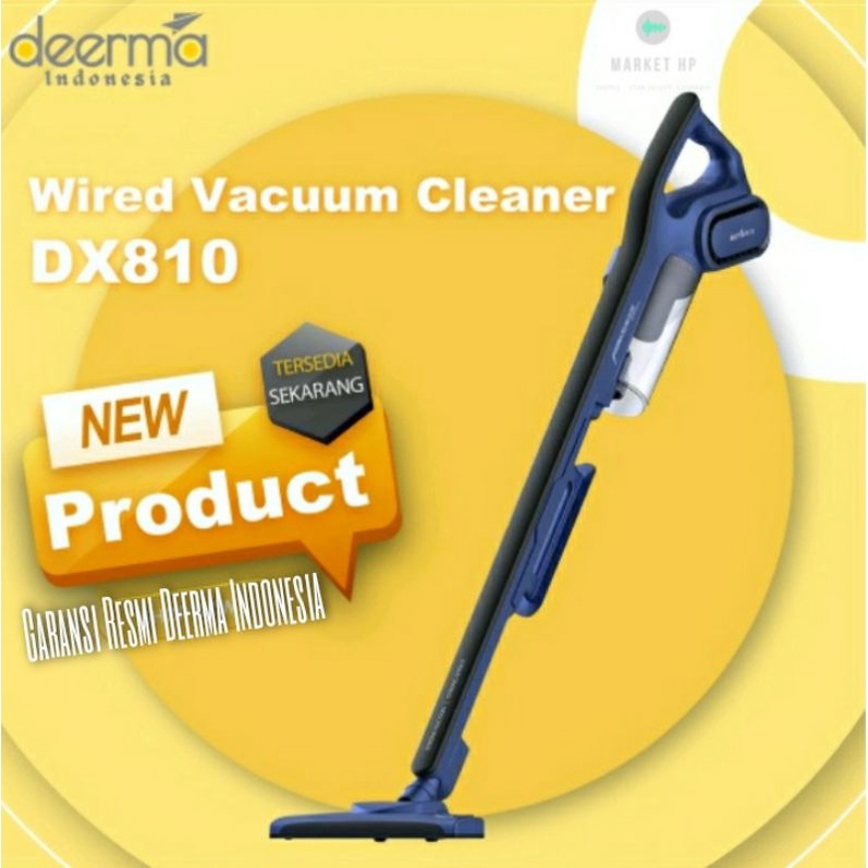 Deerma dx810 Hand-held  Portable Vacuum Cleaner  2-in-1 Penyedot Debu Garansi Resmi DX700/DX700S