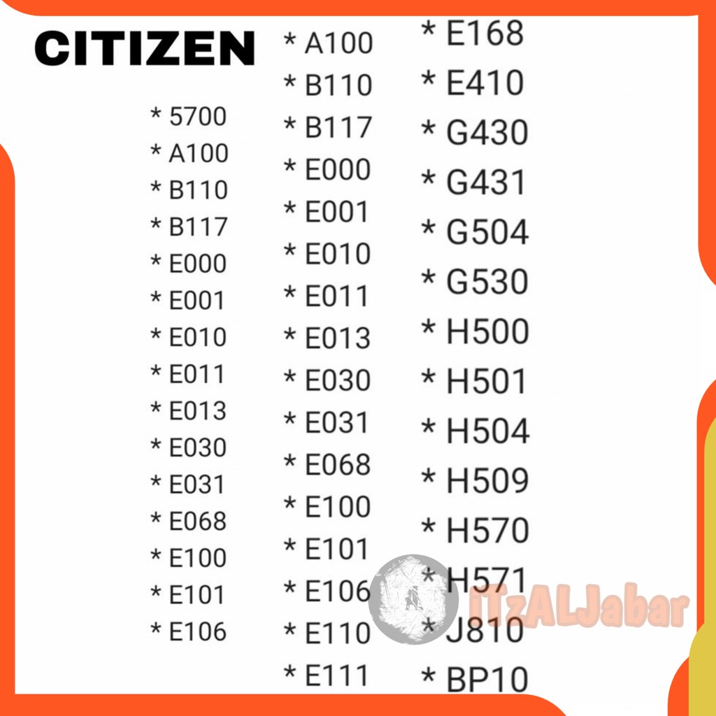 Kapasitor baterai Citizen 295 60 Genuine parts CITIZEN 295 60 Original Baterai MT621