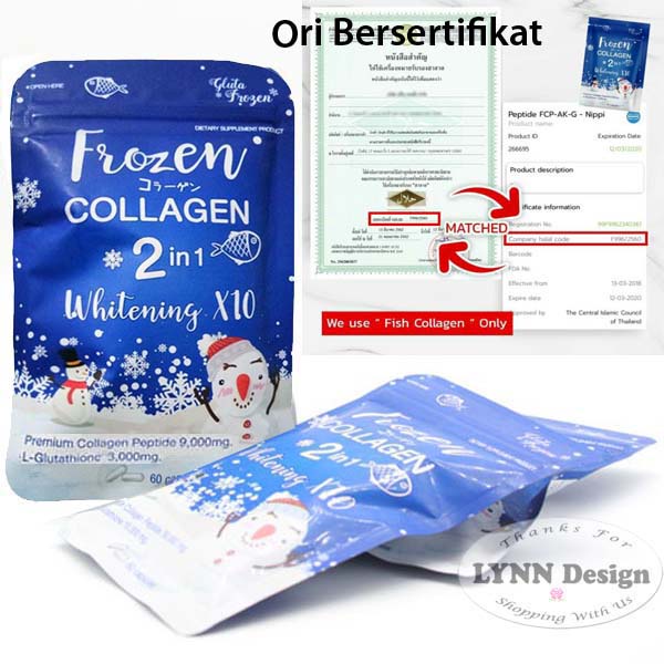 FROZEN COLLAGEN BY GLUTA FROZEN THAILAND ORIGINAL_Cerianti