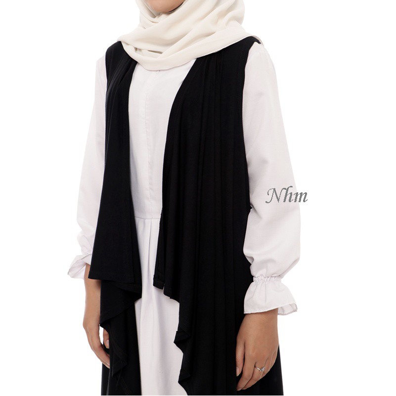 Cardigan Tunik Vania LB , Outwear muslim wanita , Cardigan Muslim