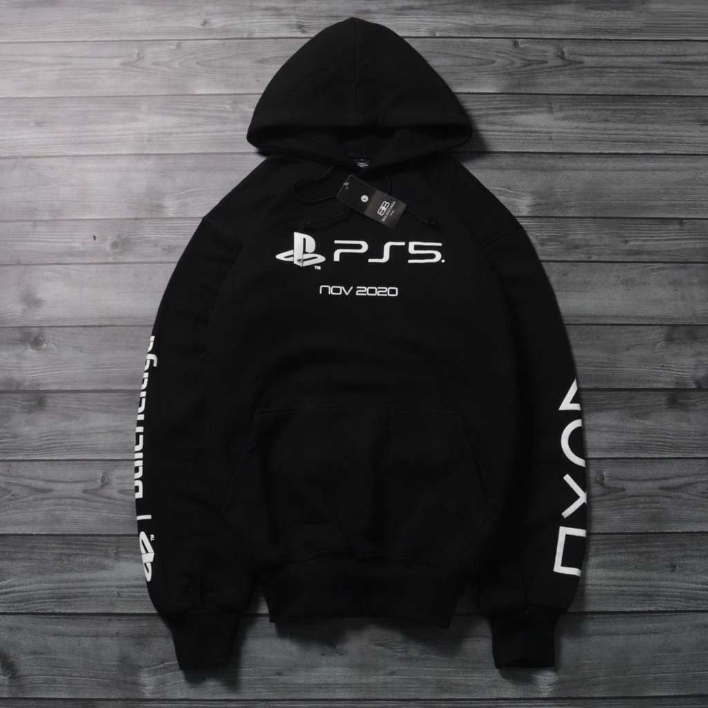 HOODIE JAKET SWEATER BALENCIAGA PS 5 HITAM FULLTAG DAN LABEL PREMIUM QUALITY