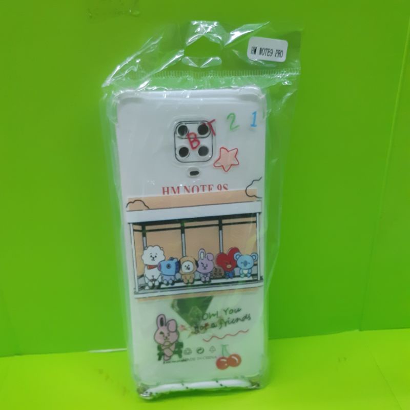 case gantung karakter bts redmi note 9 pro