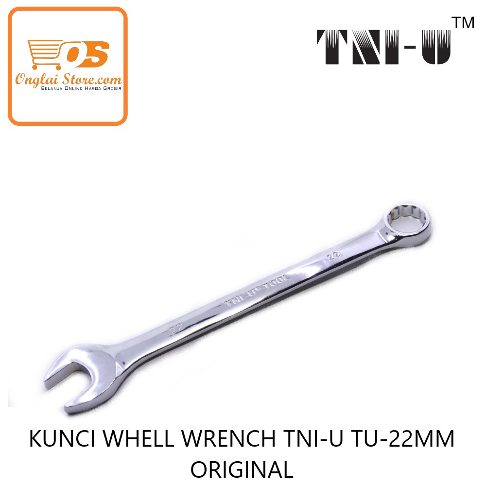 KUNCI WHELL WRENCH TNI-U TU-22MM ORIGINAL 两用扳手  (HARGA SPESIAL)