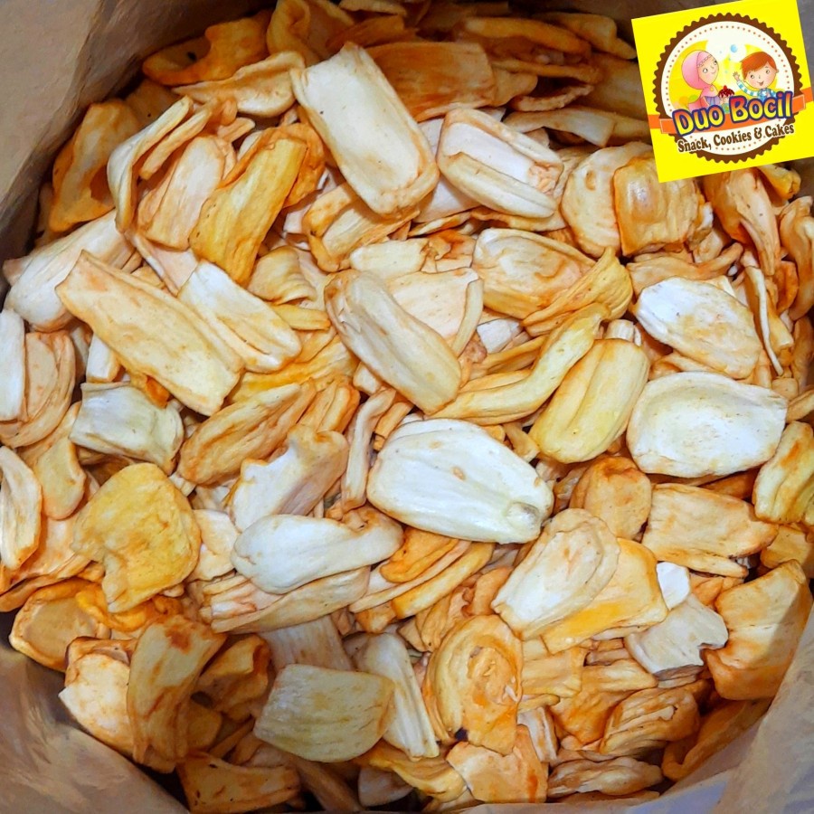 

500 Gram Keripik Nangka Spesial ASLI Malang Duo Bocil Snack