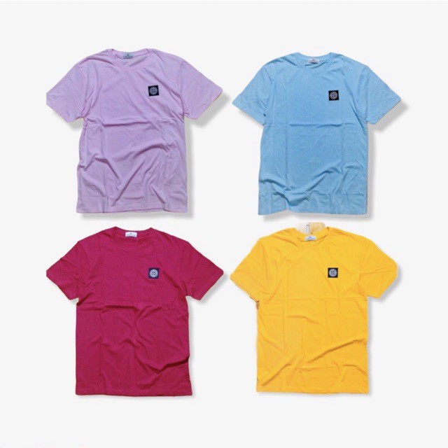 Kaos Stone Island Patch Logo Premium
