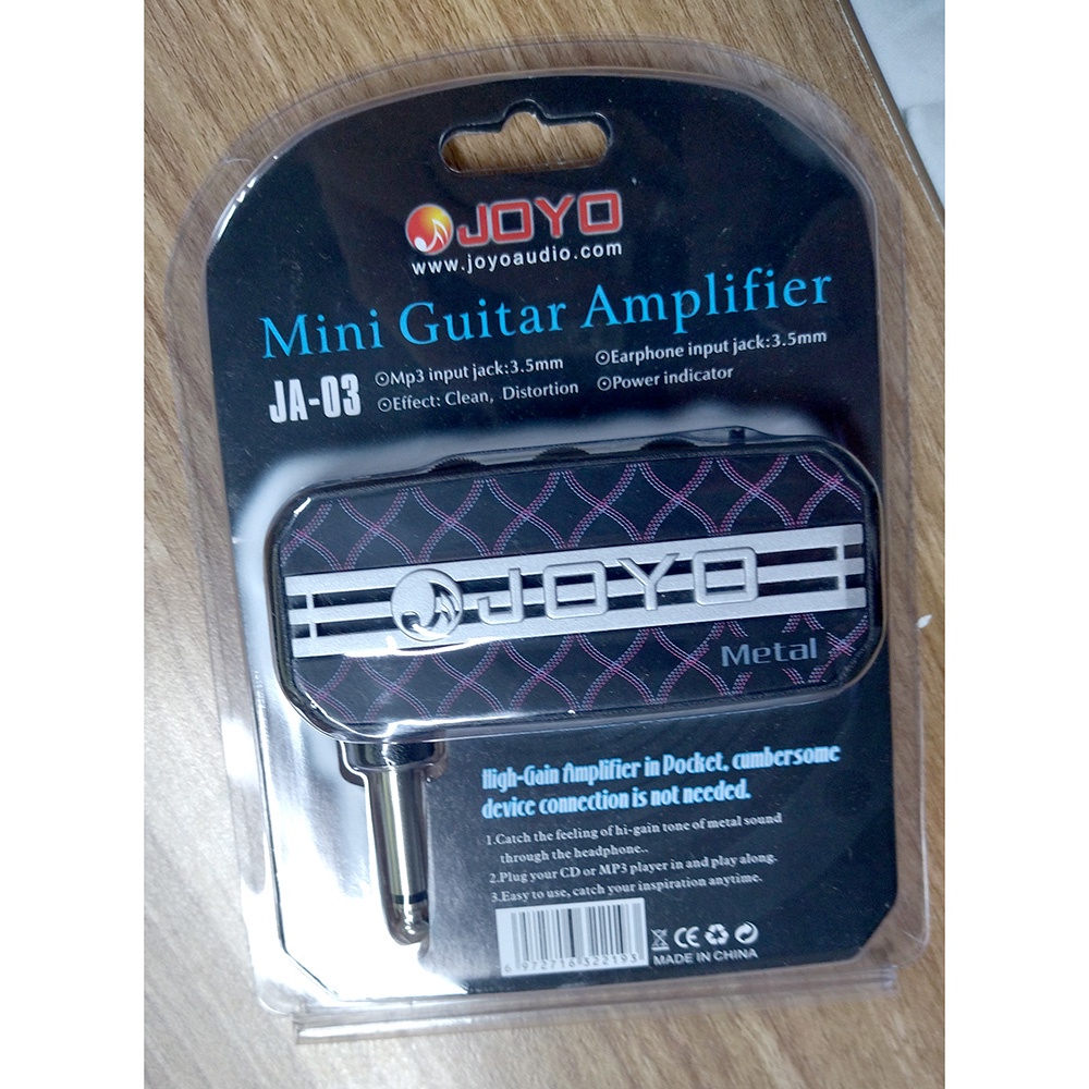 JOYO Amplifier Gitar Sound Effect Metal - JA-03 - Black